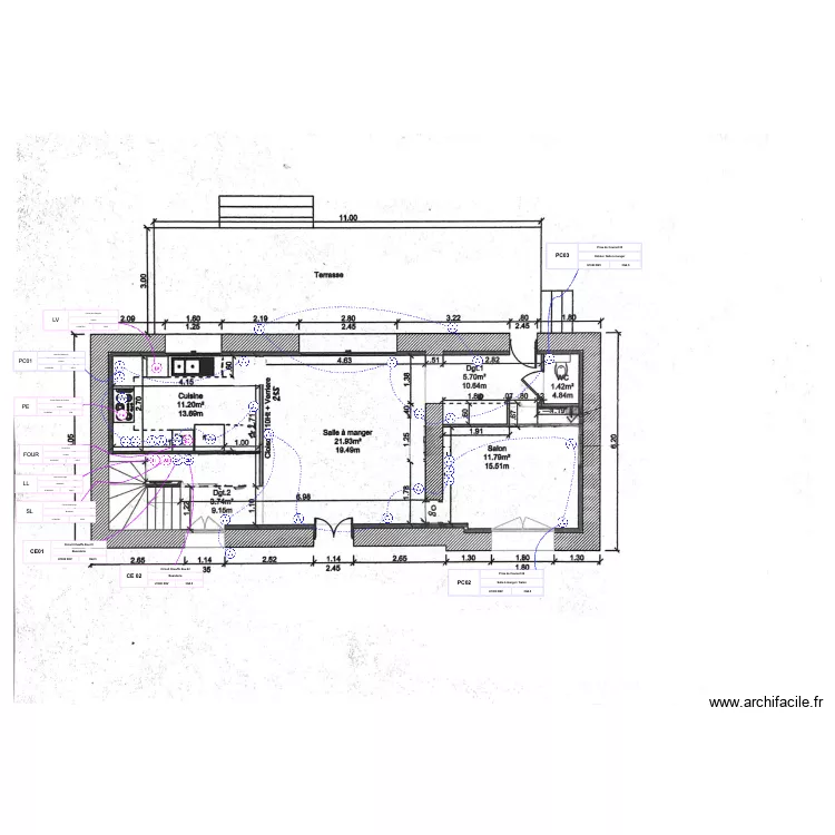 RDC BOURGEON PC. Plan de 