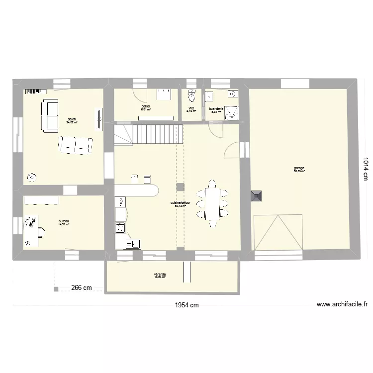 Belverne RDC 20/05/24. Plan de 