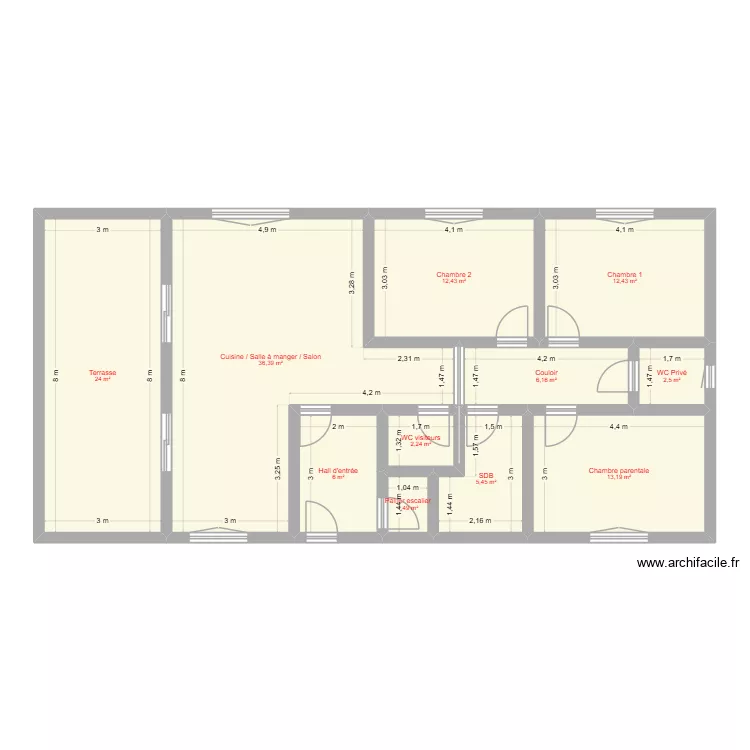 plan2. Plan de 11  et 122 m²