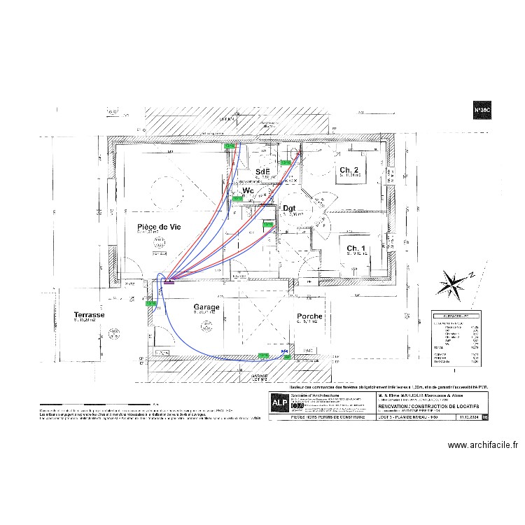 MAHJOUB 3 ET 4 PLOMBERIE. Plan de 0 pièce et 0 m2