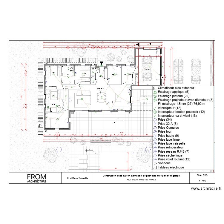 Taravella. Plan de 0 pièce et 0 m2