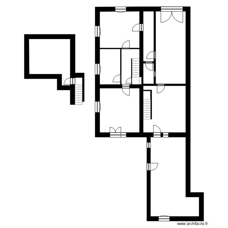 DESPRES mecrin. Plan de 14 pièces et 269 m2
