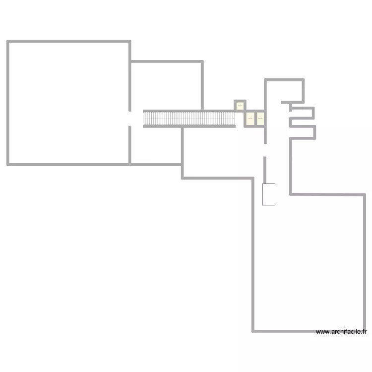 lucin henri. Plan de 3 pièces et 5 m²