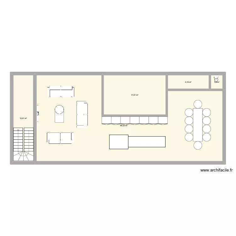 Maison construction . Plan de 