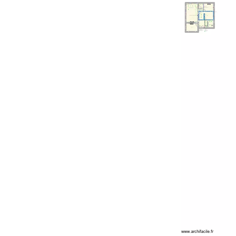 Crottouilles - Electricit&eacute; V2. Plan de 