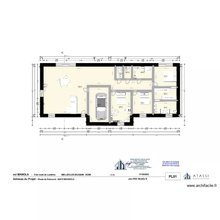 Broxeele VS. Plan de 10 et 142 m² Broxeele VS. Plan de 10 et 142 m²