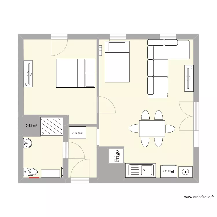 MHAMEL. Plan de 