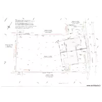 PLAN DE MASSE ETAT EXISTANT