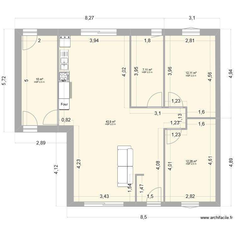 plan moi 2. Plan de 0 pièce et 0 m2
