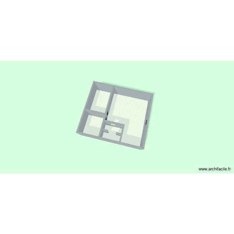 grenier. Plan de 0 pièce et 0 m2