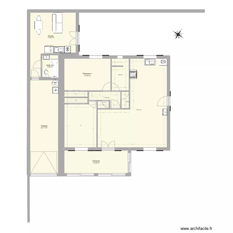 Maison Garage 4. Plan de Maison Garage 4. Plan de