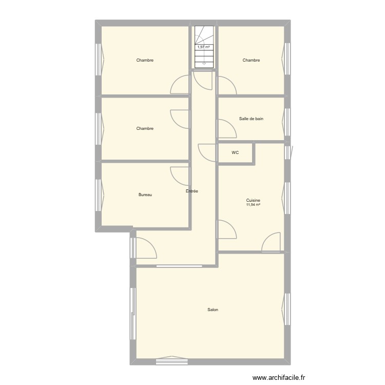 THIVENT. Plan de 0 pièce et 0 m2