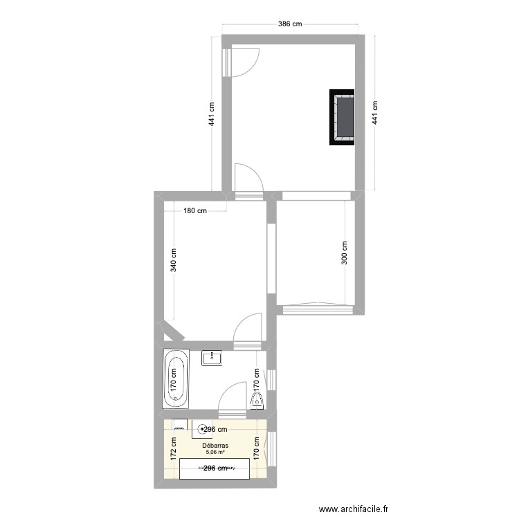 LouLou 1. Plan de 0 pièce et 0 m2