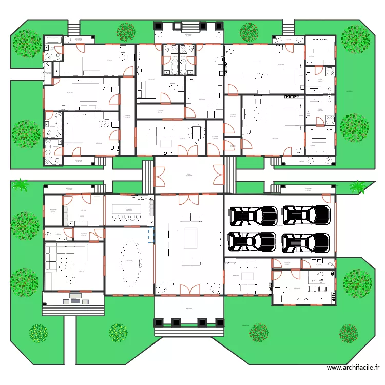 JCG 6 am&eacute;nagement . Plan de 