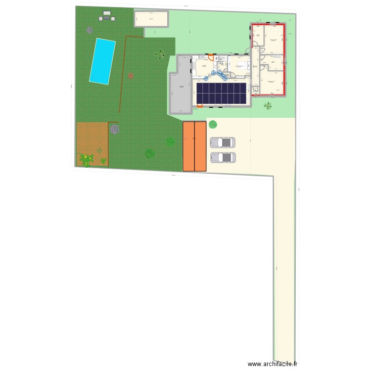 maison muy test terrasse. Plan de 19 pièces et 1221 m2