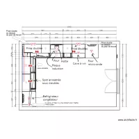 Plan cuisine eau et &eacute;lectricit&eacute;