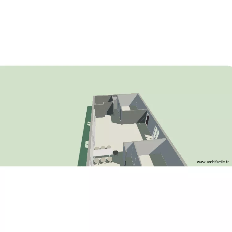 sebas. Plan de 3  et 104 m²