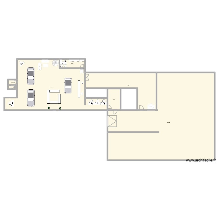 Concession BMW. Plan de 0 pièce et 0 m2