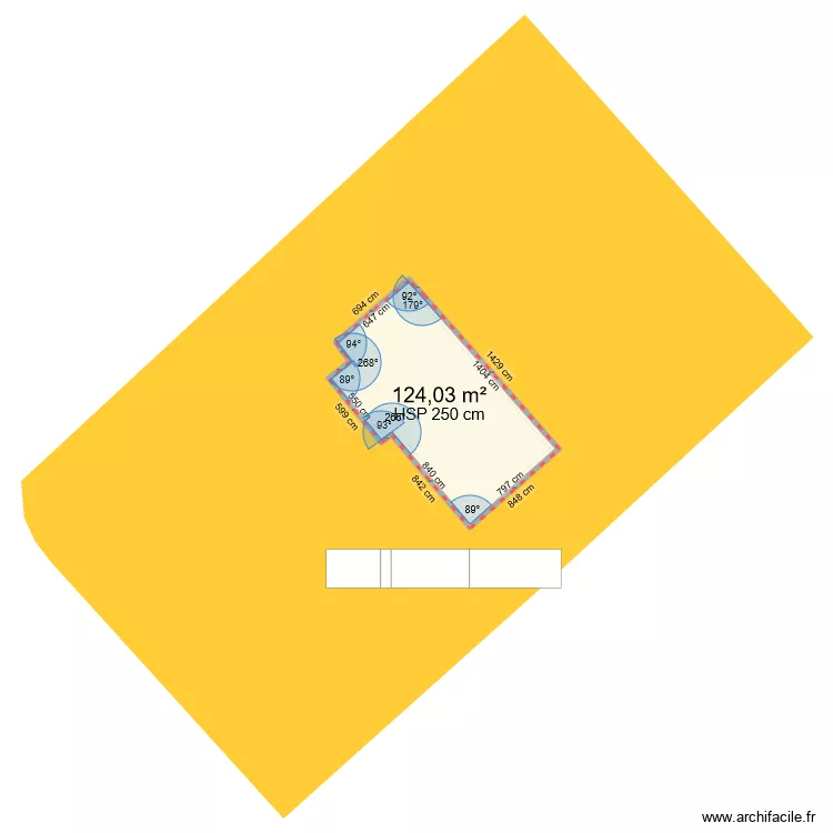 CADASTRE MAISON FORET. Plan de 