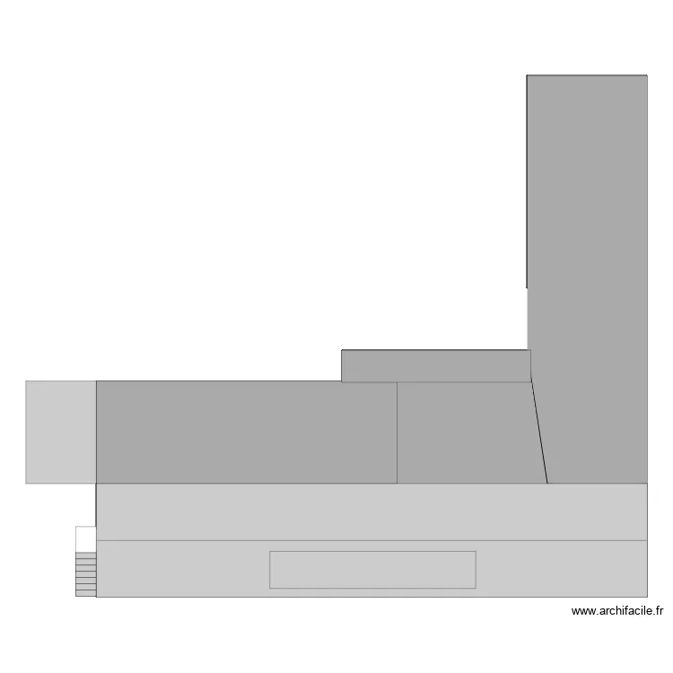 PICARD st ouen. Plan de 