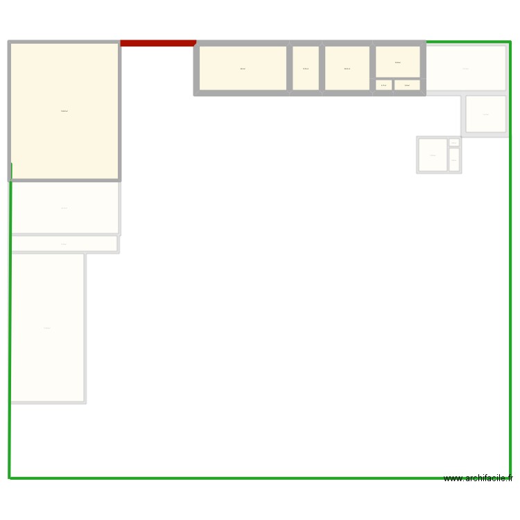 GRANGETTE ACTUEL. Plan de 21 pièces et 810 m2