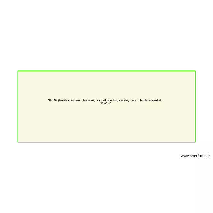 Shop . Plan de Shop . Plan de
