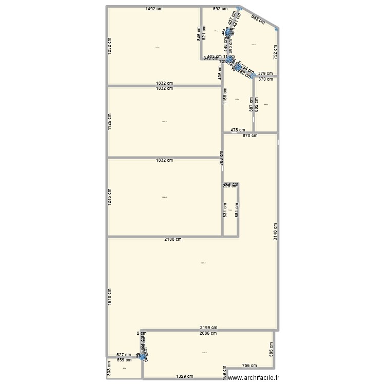 Appart T4. Plan de 0 pièce et 0 m2