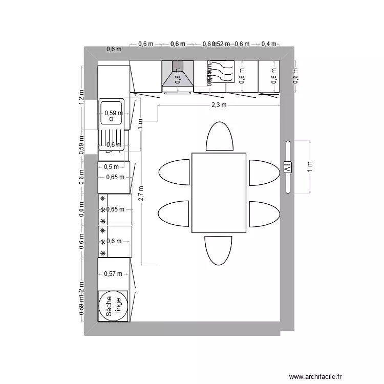 Etage. Plan de 