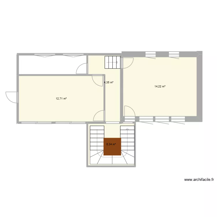 Mairie Rez. Plan de 4  et 38 m²