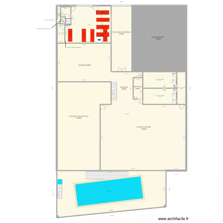 PLAN GYMFIT MAGASIN 2. Plan de PLAN GYMFIT MAGASIN 2. Plan de