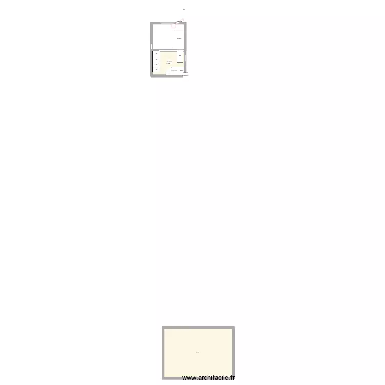 merville. Plan de 2  et 93 m²