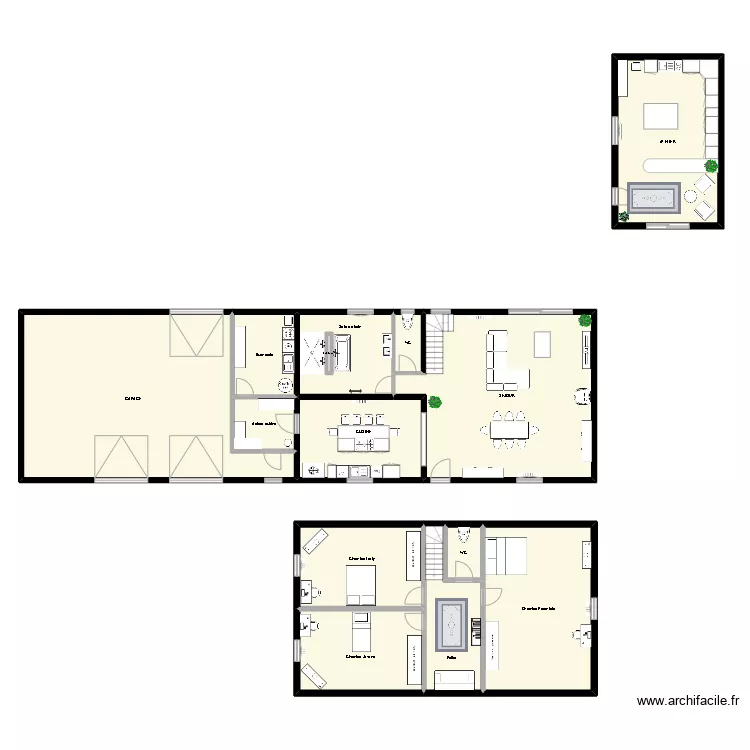 Clastres. Plan de Clastres. Plan de