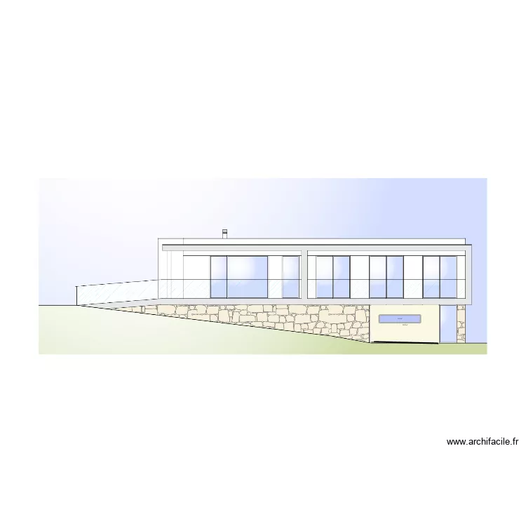 PLAN QUINTAS FACADE. Plan de 