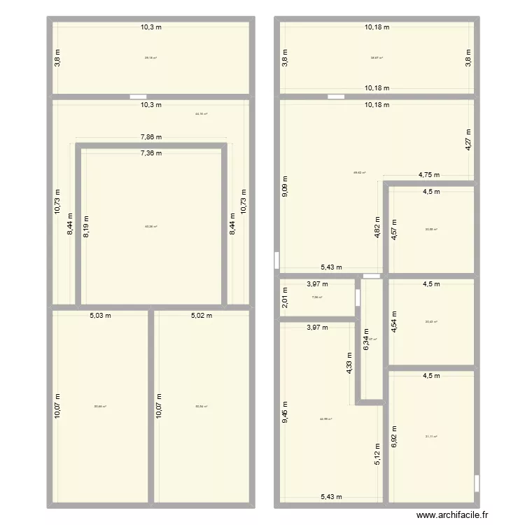 local laser. Plan de 