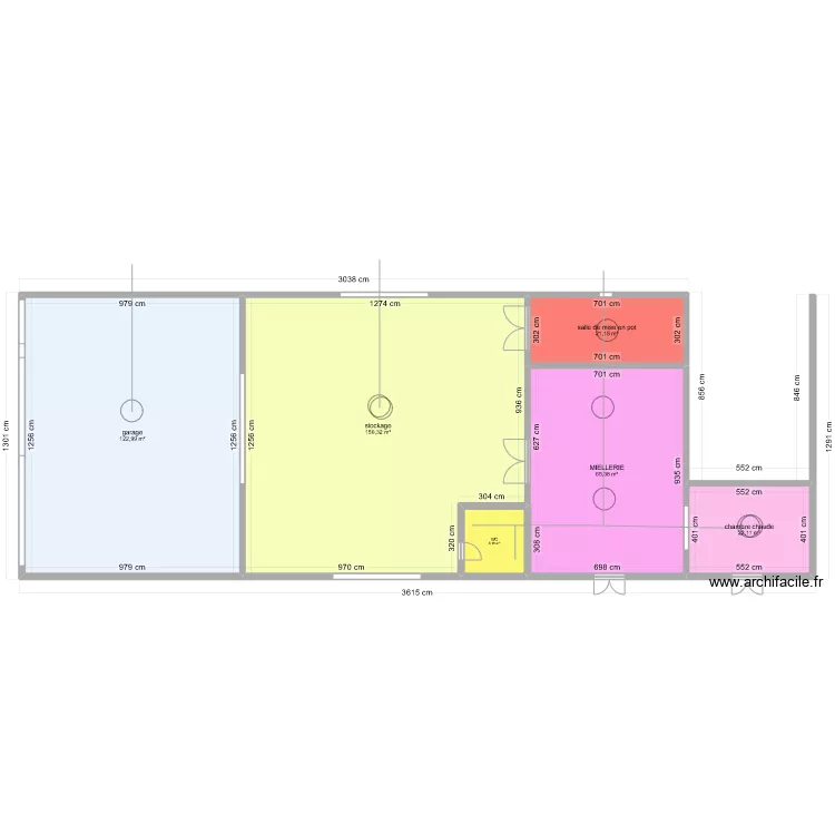 miellerie bouis. Plan de 