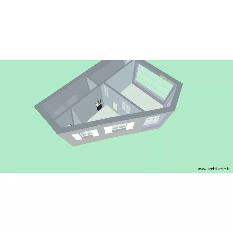 Atelier Dinard. Plan de 