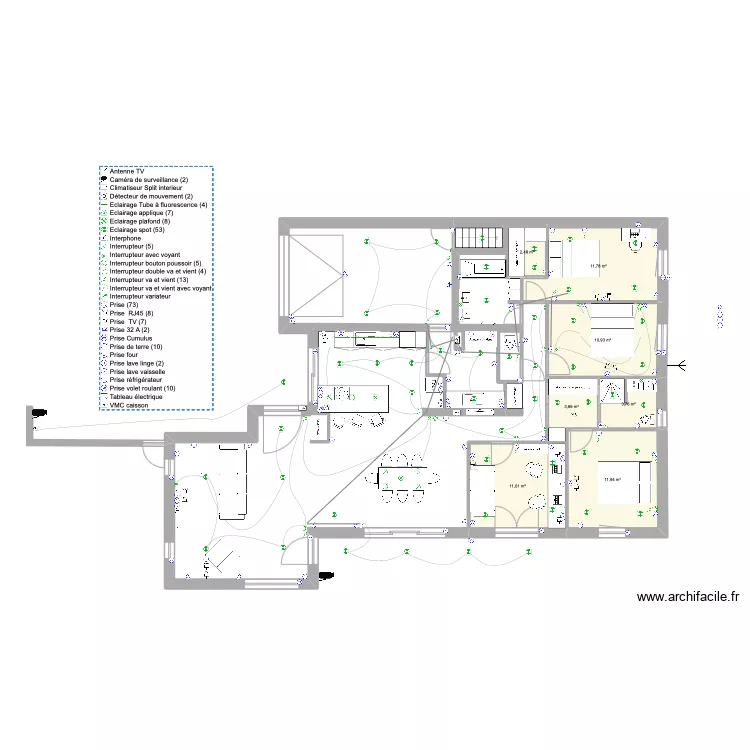 saint Georges. Plan de 