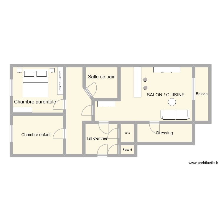 PERQ SA. Plan de 10 pièces et 113 m2