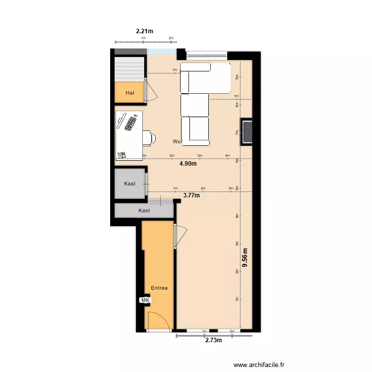 Nathan Living room 2. Plan de Nathan Living room 2. Plan de