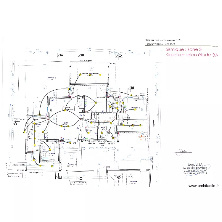 Plan GAIXET Rdc. Plan de 