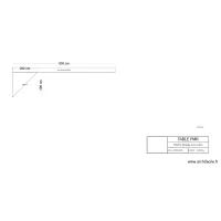 TABLE CRECHE GRANGE AUX LUTIN