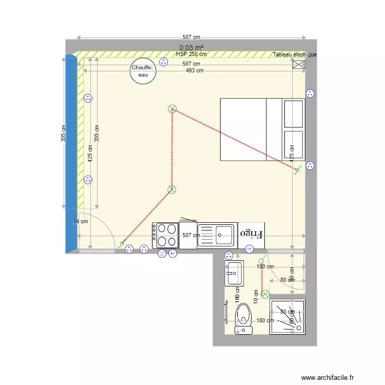 SCI FUMEY - APPART 1 - BLOIS. Plan de 