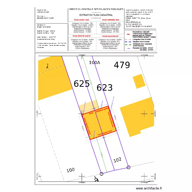 DP02 SCALBERT. Plan de DP02 SCALBERT. Plan de