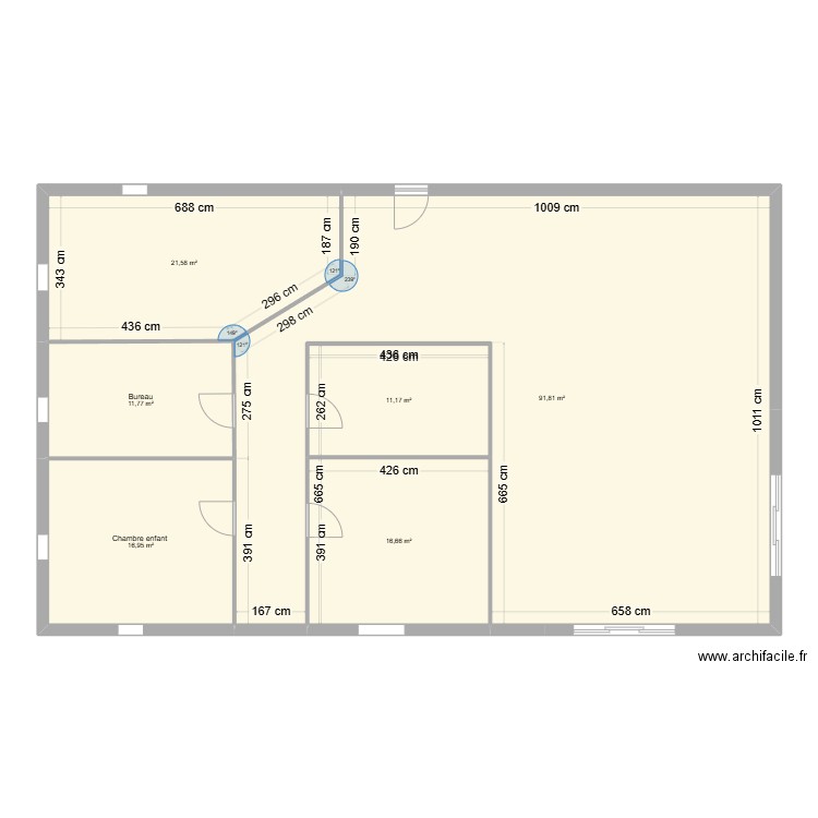 Maison. Plan de 0 pièce et 0 m2