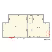 Plan des locaux a réaménager