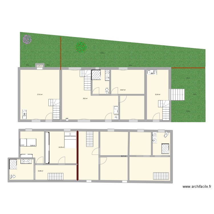Bouconviller 3. Plan de 0 pièce et 0 m2