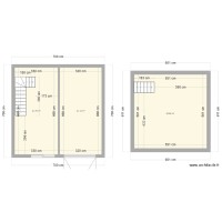 garage piscine plan positionement trou piscine