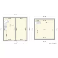 garage piscine plan positionement trou piscine