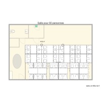 Plan salle 7 tables rectangulaire fini