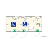 Avignon WC x3